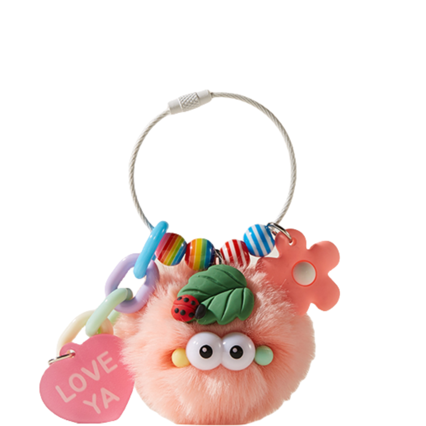 Cute Furry Bag Charm | Fluffy Monster Keychains