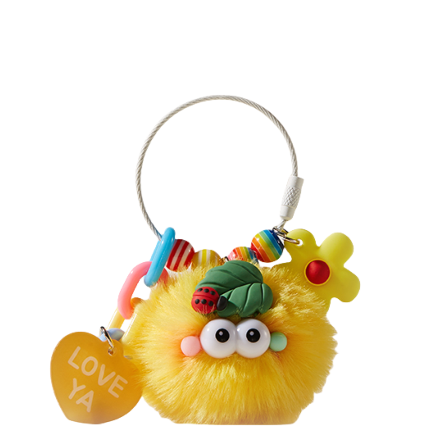 Cute Furry Bag Charm | Fluffy Monster Keychains