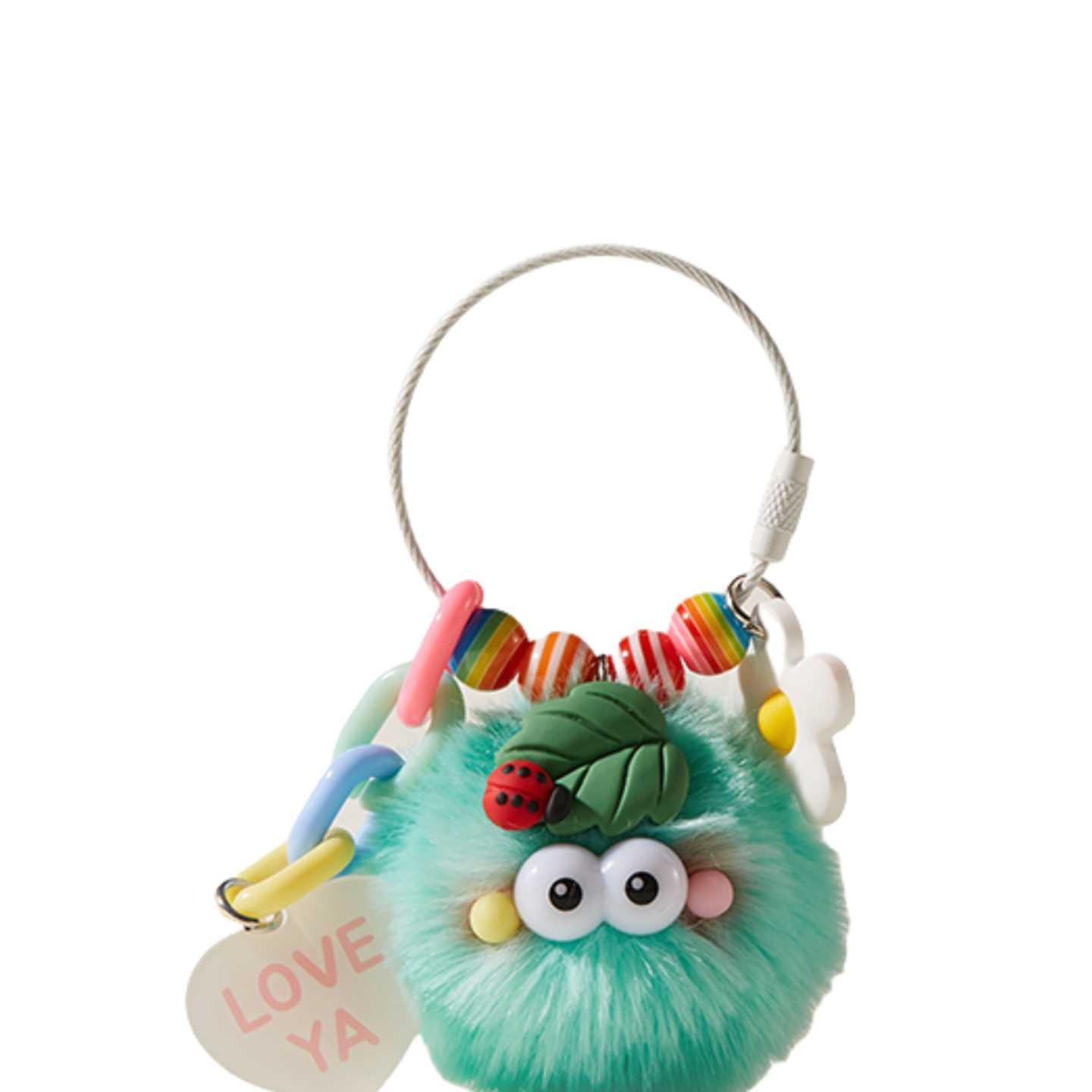 Cute Furry Bag Charm | Fluffy Monster Keychains