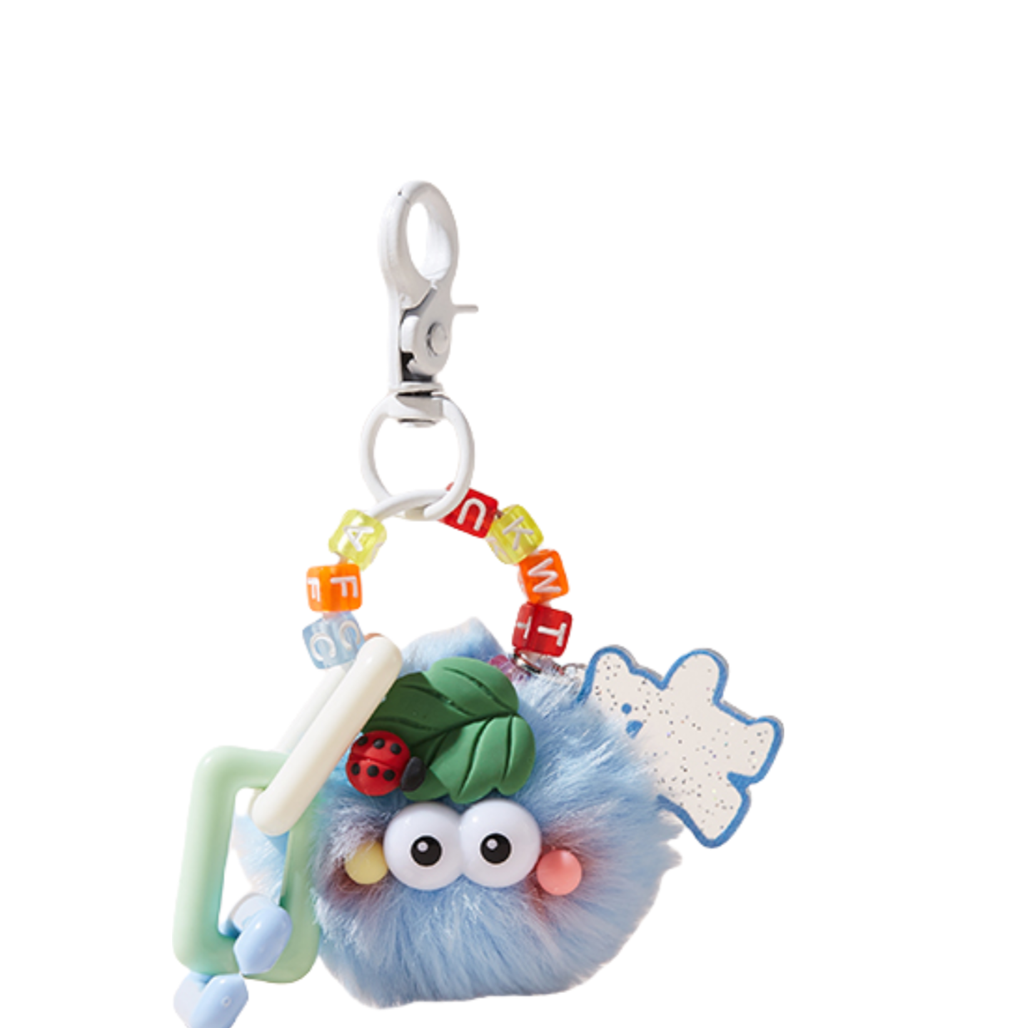 Cute Furry Bag Charm | Fluffy Monster Keychains