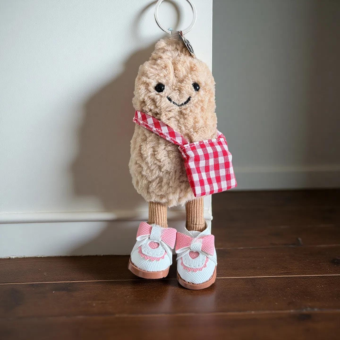 Peanut Keychain Accessories | Jellycat Amuseable Cute Mini Doll Clothes, Glasses, Hats, Bags, Canvas & Leather Shoes
