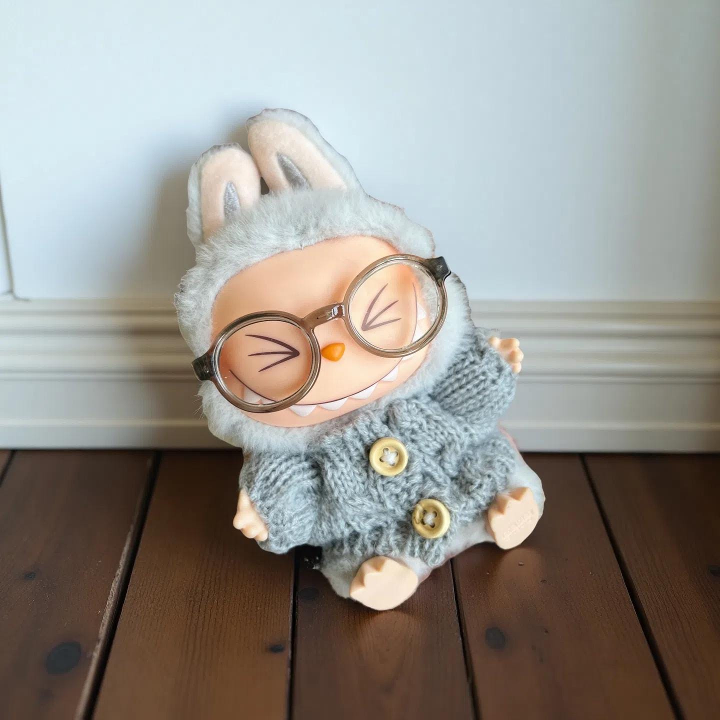 Kawaii 17cm Labubu Doll Clothes – Outfits for Labubu Gen 1 Gen 2 | Handmade Sweaters, Hats & Costumes for 7 inch Dolls accessories