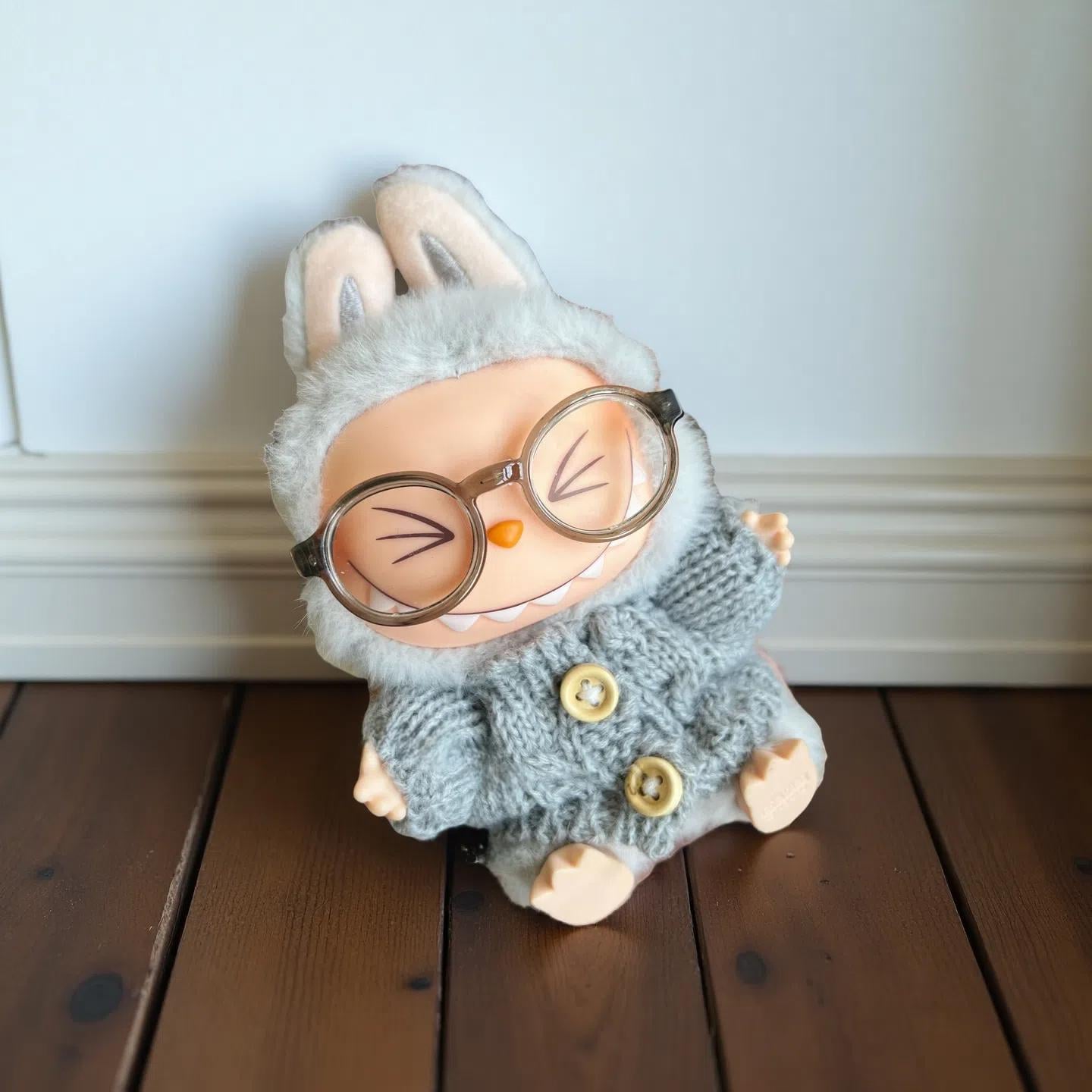 Kawaii 17cm Labubu Doll Clothes – Outfits for Labubu Gen 1 Gen 2 | Handmade Sweaters, Hats & Costumes for 7 inch Dolls accessories