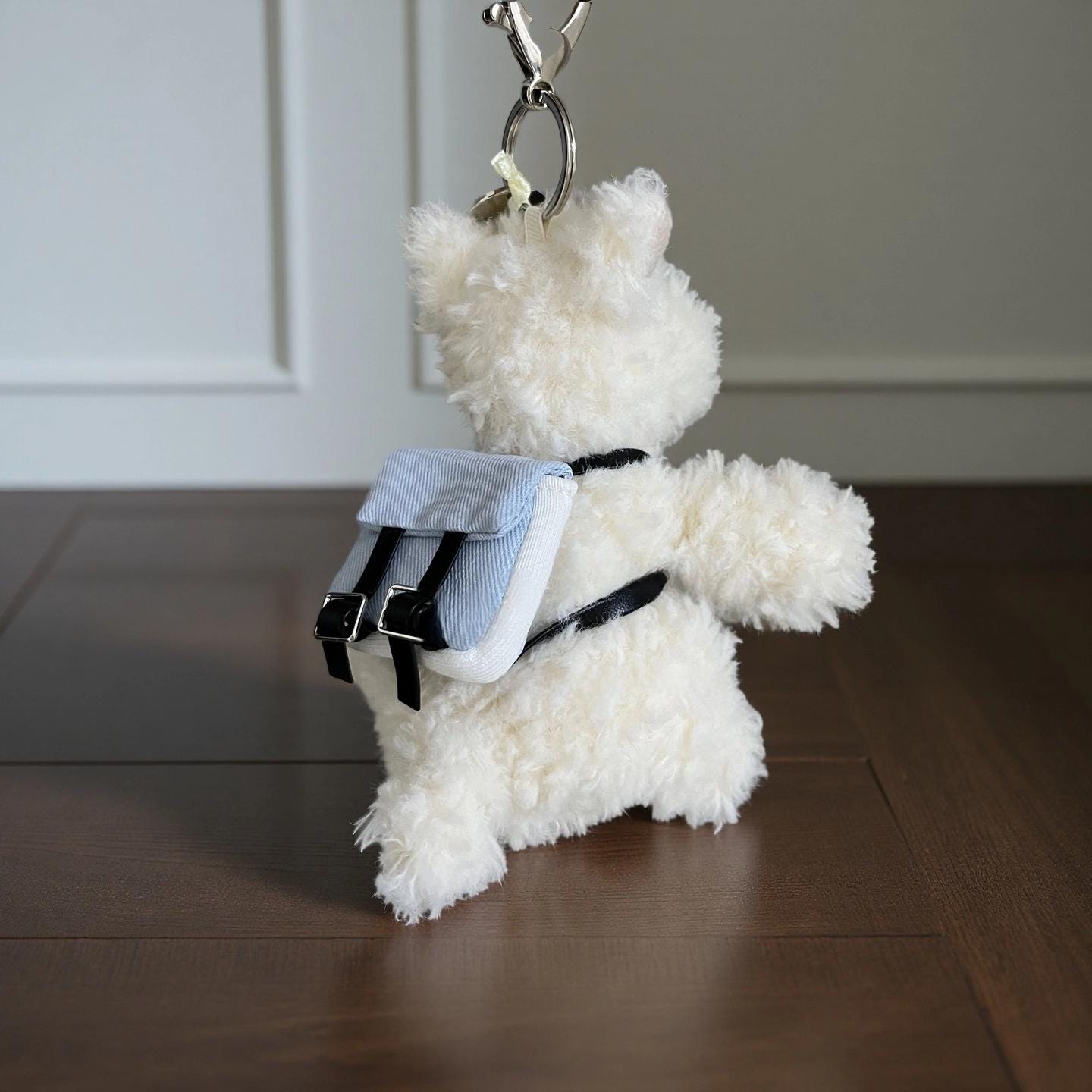 Kawaii Jellycat Munro Scottie Dog Bag Charm Dress Outfit – Doll Clothes Accessory for Scottie Keychain Plush