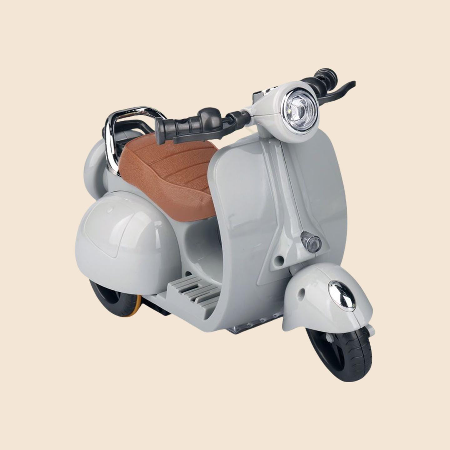 Mini Scooter Prop for 17cm Labubu – Retro Vespa-Style Doll Accessory | Fits Macaron / Heartbeat / Plush Labubu