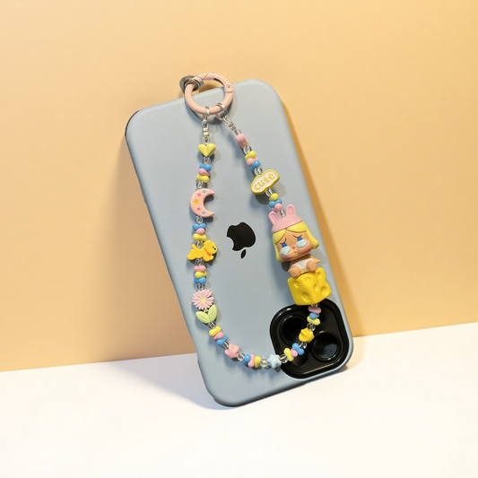 DIY Pop Bean Crybaby Doll Charm – Unique Phone & Bag Accessory for Collectors