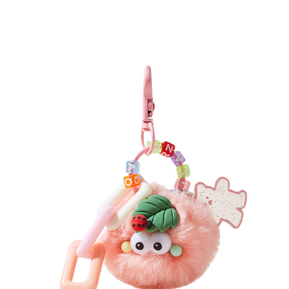 Cute Furry Bag Charm | Fluffy Monster Keychains