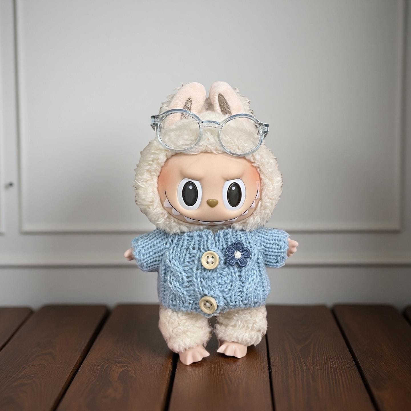 Kawaii 17cm Labubu Doll Clothes – Outfits for Labubu Gen 1 Gen 2 | Handmade Sweaters, Hats & Costumes for 7 inch Dolls accessories