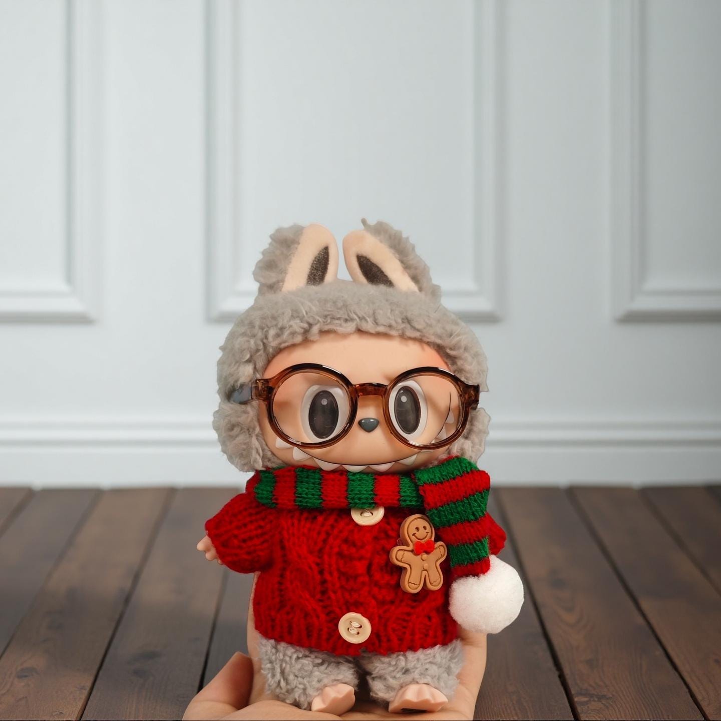 Kawaii 17cm Labubu Doll Clothes – Outfits for Labubu Gen 1 Gen 2 | Handmade Sweaters, Hats & Costumes for 7 inch Dolls accessories