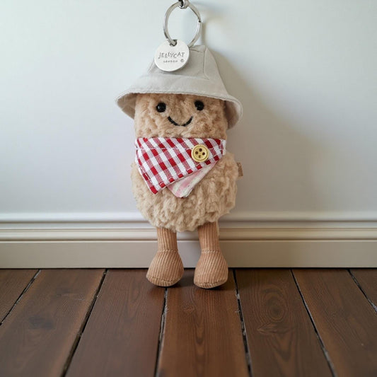 Peanut Keychain Accessories | Jellycat Amuseable Cute Mini Doll Clothes, Glasses, Hats, Bags, Canvas & Leather Shoes