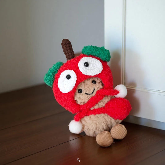 Jellycat Amuseable Peanut Keychain Accessories | Cute Mini Doll Clothes, Glasses, Hats, Bags, Canvas & Leather Shoes