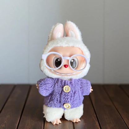 Kawaii 17cm Labubu Doll Clothes – Outfits for Labubu Gen 1 Gen 2 | Handmade Sweaters, Hats & Costumes for 7 inch Dolls accessories