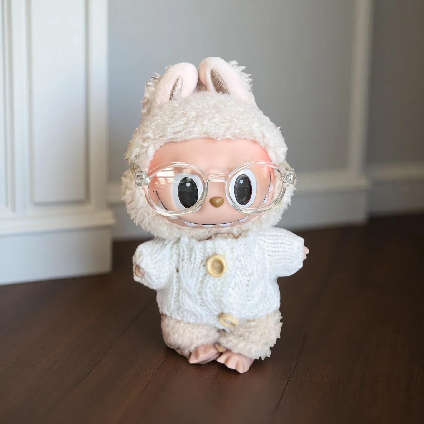 Kawaii 17cm Labubu Doll Clothes – Outfits for Labubu Gen 1 Gen 2 | Handmade Sweaters, Hats & Costumes for 7 inch Dolls accessories