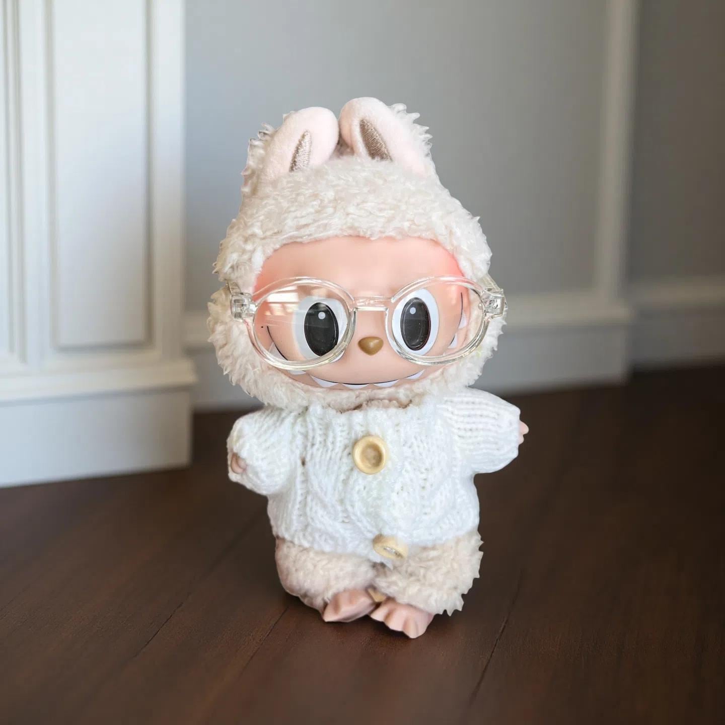 Kawaii 17cm Labubu Doll Clothes – Outfits for Labubu Gen 1 Gen 2 | Handmade Sweaters, Hats & Costumes for 7 inch Dolls accessories