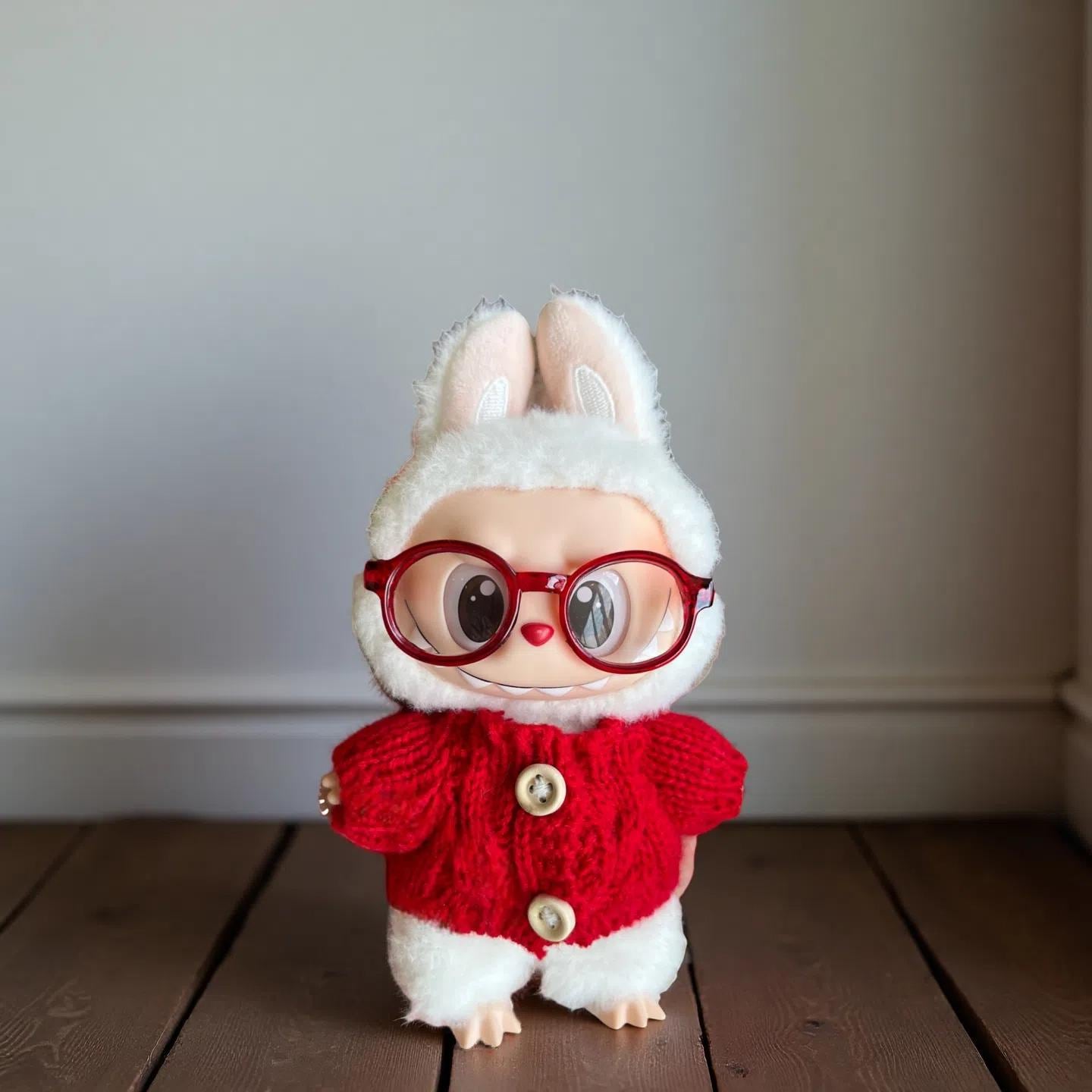 Kawaii 17cm Labubu Doll Clothes – Outfits for Labubu Gen 1 Gen 2 | Handmade Sweaters, Hats & Costumes for 7 inch Dolls accessories