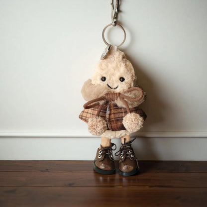 Peanut Keychain Accessories | Jellycat Amuseable Cute Mini Doll Clothes, Glasses, Hats, Bags, Canvas & Leather Shoes